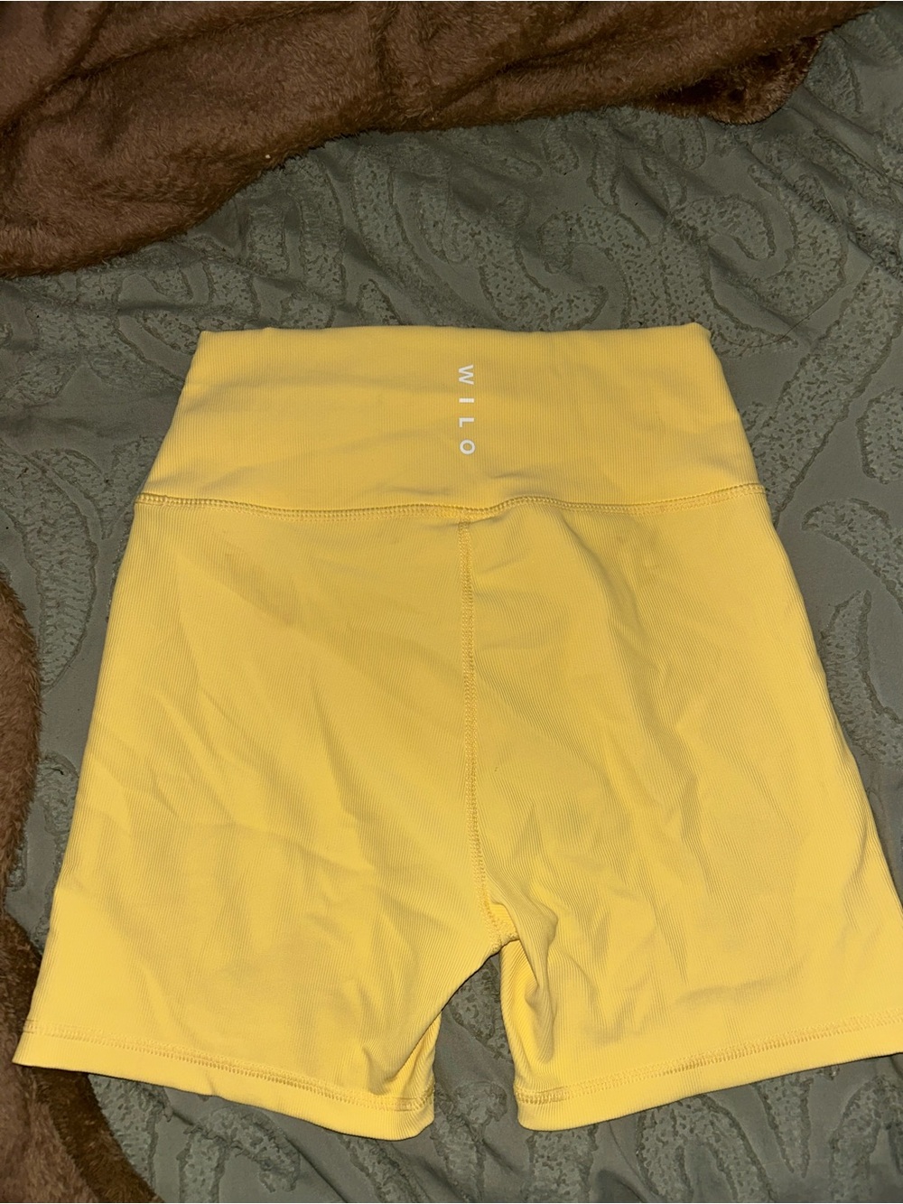 Wilo High-Rise Yellow Women’s Bike Shorts